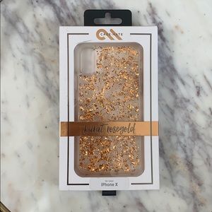 Casemate Rose Gold IPhone X Case